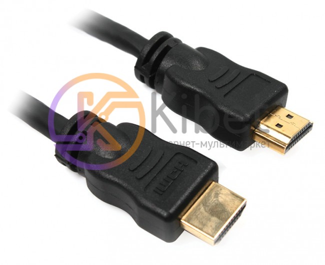 Кабель HDMI - HDMI, 1.8 м, Black, V1.4, Viewcon, позолоченные коннекторы (VD157)