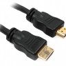 Кабель HDMI - HDMI, 1.8 м, Black, V1.4, Viewcon, позолоченные коннекторы (VD157)