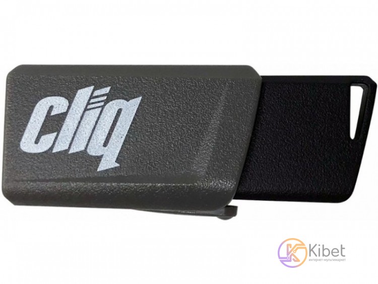 USB 3.1 Флеш накопитель 128Gb Patriot ST-Lifestyle Cliq Grey (PSF128GCL3USB)
