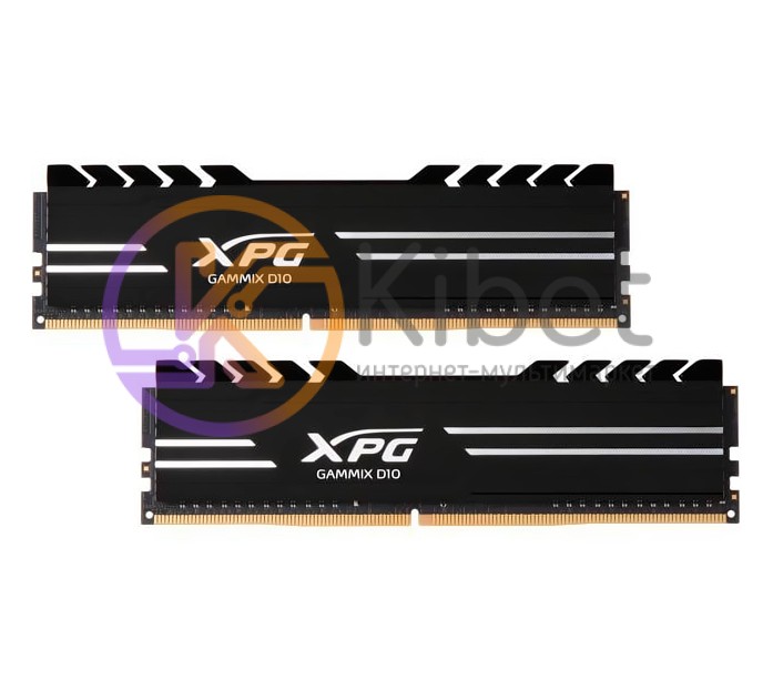 Модуль памяти 8Gb x 2 (16Gb Kit) DDR4, 2666 MHz, ADATA XPG Gammix D10, Black, 16