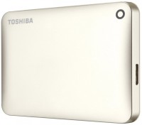 Внешний жесткий диск 500Gb Toshiba Canvio Connect II, Gold, 2.5', USB 3.0 (HDTC8