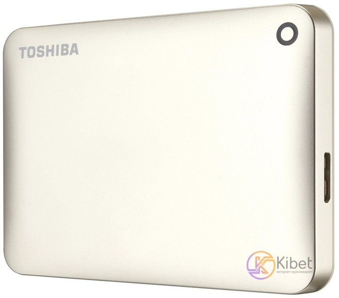 Внешний жесткий диск 500Gb Toshiba Canvio Connect II, Gold, 2.5', USB 3.0 (HDTC8