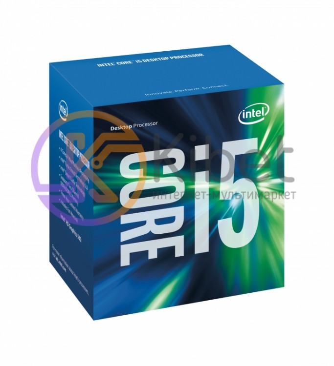 Процессор Intel Core i5 (LGA1151) i5-6500, Box, 4x3,2 GHz (Turbo Boost 3,6 GHz),