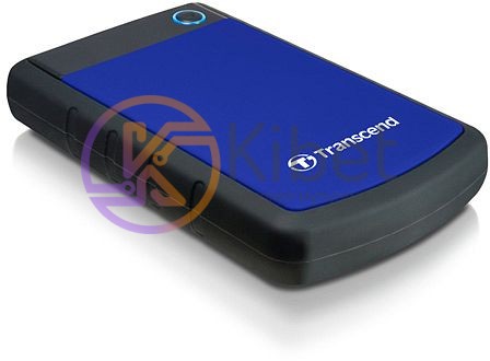 Внешний жесткий диск 1Tb Transcend StoreJet 25H3P, Dark Blue, 2.5', USB 3.0 (TS1