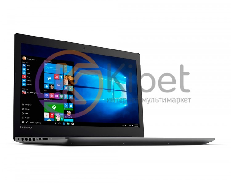 Ноутбук 15' Lenovo IdeaPad 320-15IKB (81BG00QLRA) Onyx Black 15.6' матовый LED F