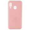 Накладка силиконовая для смартфона Samsung A40 (A405), Soft case matte Pink