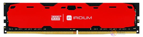 Модуль памяти 16Gb DDR4, 2400 MHz, Goodram IRDM, Red, 17-17-17, 1.2V, с радиатор