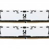 Модуль памяти 8Gb x 2 (16Gb Kit) DDR4, 3000 MHz, Goodram IRDM X, White, 16-18-18