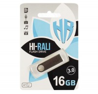 USB 3.0 Флеш накопитель 16Gb Hi-Rali Shuttle series Silver (HI-16GB3SHSL)