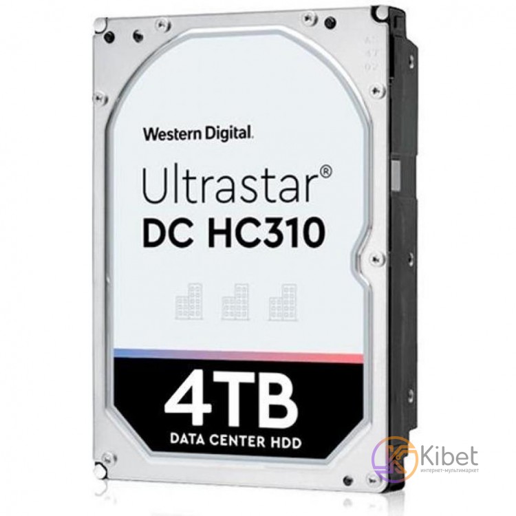 Жесткий диск 3.5' 4Tb Western Digital Ultrastar DC HC310, SAS, 256Mb, 7200 rpm (