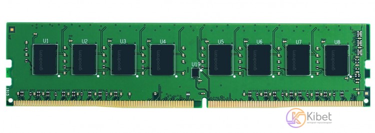 Модуль памяти 8Gb DDR4, 3200 MHz, Goodram, CL22, 1.2V (GR3200D464L22S 8G)
