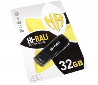 USB Флеш накопитель 32Gb Hi-Rali Bright Black, HI-32GBBRTBK