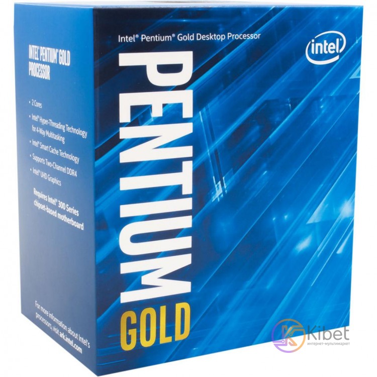 Процессор Intel Pentium Gold (LGA1151) G5420, Box, 2x3,8 GHz, UHD Graphic 610 (1