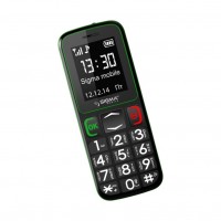 Мобильный телефон Sigma mobile Comfort 50 mini3 Black-Green 'бабушкофон', 2 Sim,