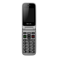 Мобильный телефон Bravis С244 Signal Black, 2 Sim, 2.4' (240x320), MicroSD, BT,