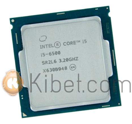 Процессор Intel Core i5 (LGA1151) i5-6500, Tray, 4x3,2 GHz (Turbo Boost 3,6 GHz)