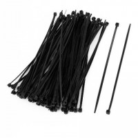 Стяжки для кабеля, 250 мм х 3,6 мм, 100 шт, Black