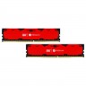 Модуль памяти 4Gb x 2 (8Gb Kit) DDR4, 2400 MHz, Goodram IRDM, Red, 15-15-15, 1.2