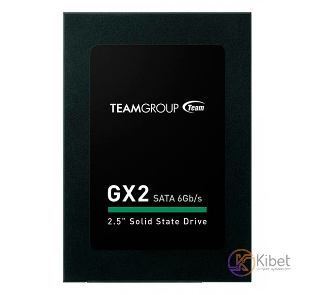 Твердотельный накопитель 128Gb, Team GX2, SATA3, 2.5', TLC, 500 320 MB s (T253X2