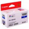Картридж Canon PFI-1000B, Blue, imagePROGRAF PRO-1000, 80 мл (0555C001)