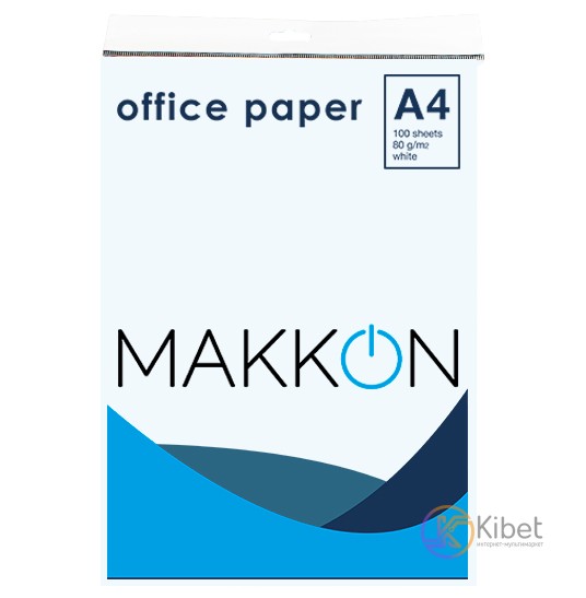 Бумага А4 Makkon, 80 г м?, 100 листов (PMN-A4-100)