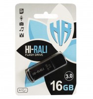 USB 3.0 Флеш накопитель 16Gb Hi-Rali Taga series Black (HI-16GB3TAGBK)