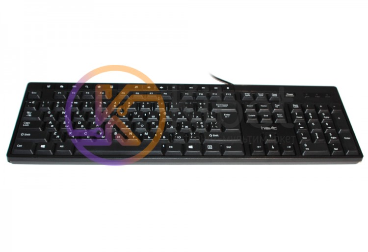 Клавиатура Havit HV-KB373, Black, USB