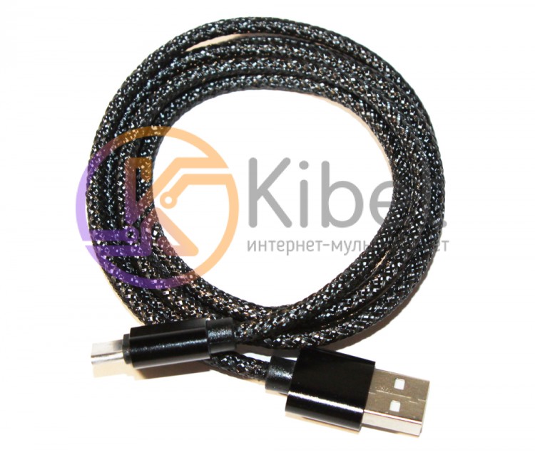 Кабель USB - USB 3.1 Type C, Voltex, Black, 1м, 2A
