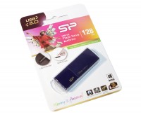 USB 3.0 Флеш накопитель 128Gb Silicon Power Blaze B05 Deep Blue, SP128GBUF3B05V1