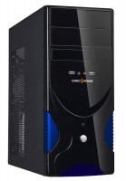 Корпус LogicPower 0106 Black, 400W, 80mm, ATX Micro ATX, 3.5mm х 2, USB2.0 x 2