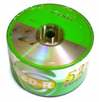 Диск CD-R 50 Arena, 700Mb, 52x, Bulk Box