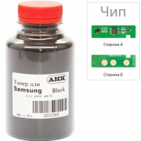 Тонер + чип Samsung SL-C430 C480, Black, 40 г, AHK (3202630)