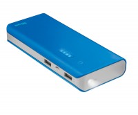 Универсальная мобильная батарея 10000 mAh, Trust Urban Primo, Blue, 1xUSB 2.1A