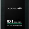 Твердотельный накопитель 240Gb, Team GX1, SATA3, 2.5', TLC, 500 400 MB s (T253X1