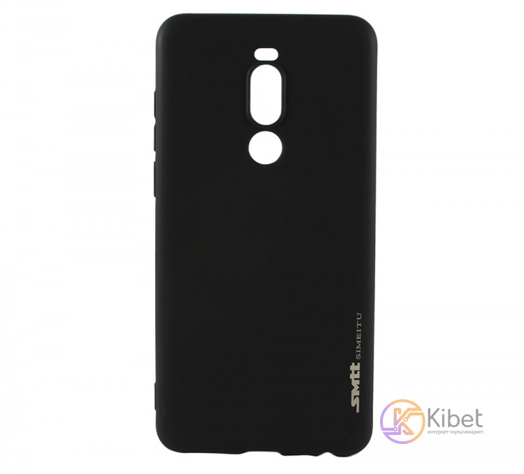 Накладка силиконовая для смартфона Meizu M8 Note, SMTT matte, Black