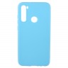 Накладка силиконовая для смартфона Xiaomi Redmi Note 8, Soft case matte Blue