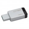 USB 3.1 Флеш накопитель 128Gb Kingston DataTraveler 50, Silver, металлический ко