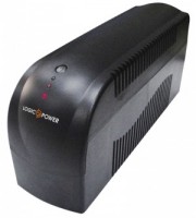 ИБП LogicPower 650VA-P Black, 650VA, 390W, линейно-интерактивный, 2 розетки (Sch