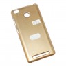 Накладка пластиковая для смартфона Xiaomi Redmi 3s Gold