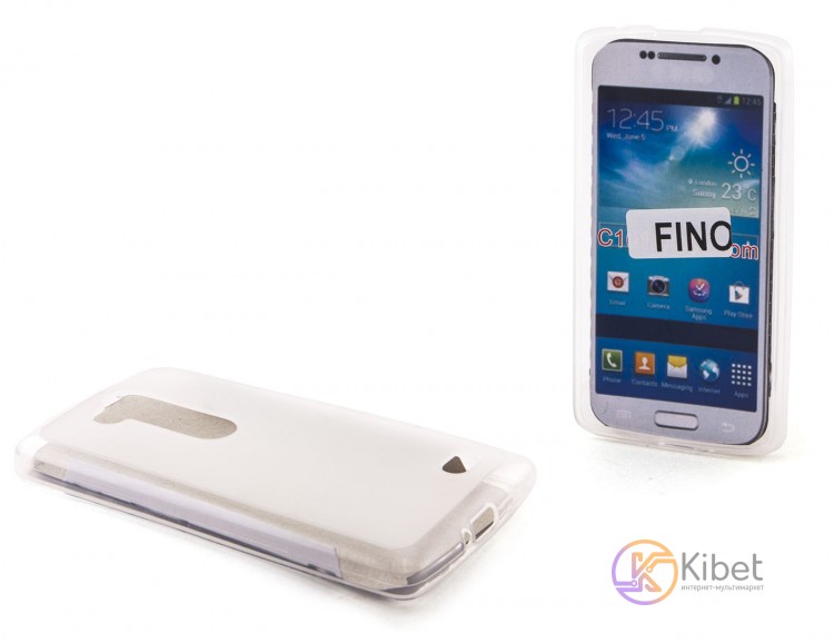 Накладка силиконовая для смартфона LG Fino D295 Transparent