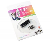 USB Флеш накопитель 64Gb Silicon Power Touch 830 Silver metal, SP064GBUF2830V1S