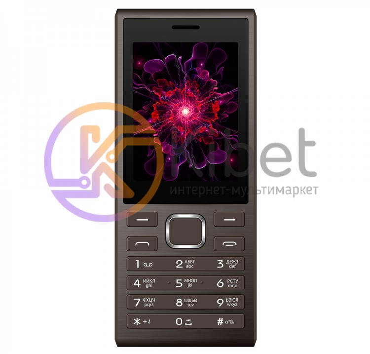 Мобильный телефон Nomi i247 Grey, 2 Sim, 2.4' (320x240) TFT, Spreadtrum MT6060A,