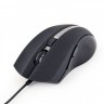 Мышь Gembird MUS-GU-02, Black, USB, лазерная, 800 1200 1600 2400 dpi, 6 кнопок,