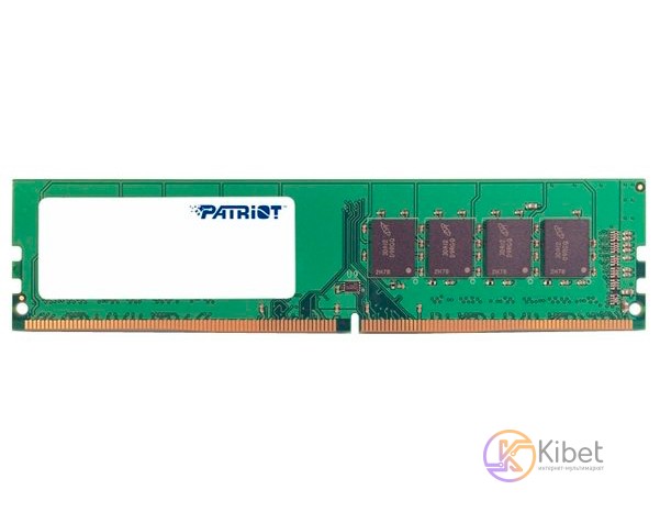 Модуль памяти 4Gb DDR4, 2666 MHz, Patriot, 19-19-19-43, 1.2V (PSD44G266641)