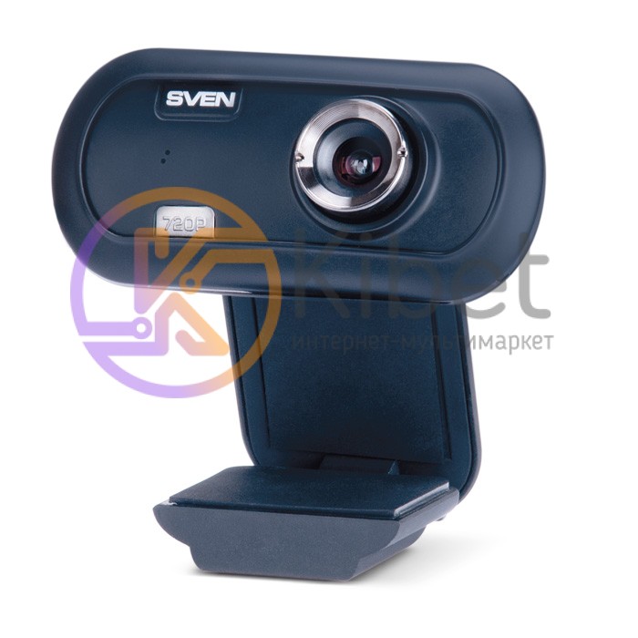 Web камера Sven IC-950 Black, 1.3 Mpx, 1280x720, USB 2.0, встроенный микрофон