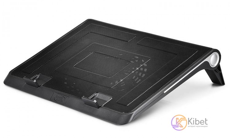 Подставка для ноутбука до 15.6' DeepCool N180 FS, Black, 18 см вентилятор (20 dB