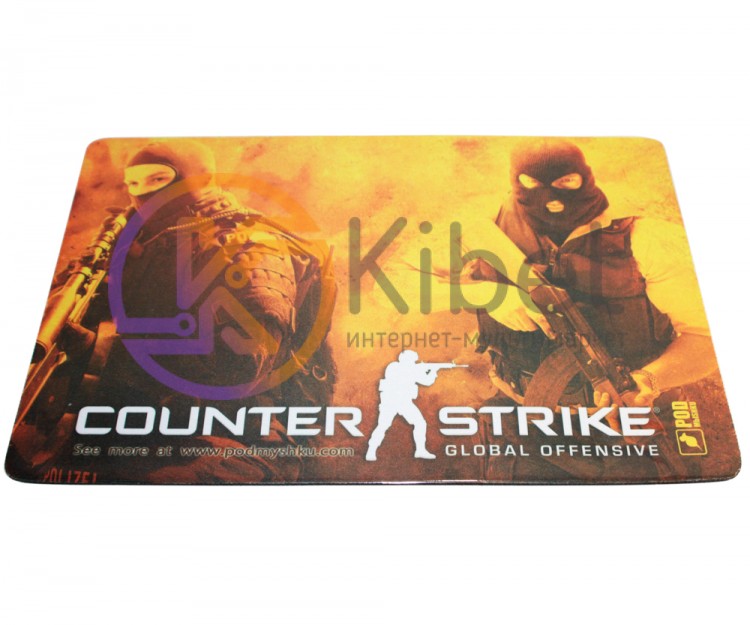 Коврик Pod Mishkou 'Counter Strike-M', полиэстеровая ткань, 320x220x2 мм