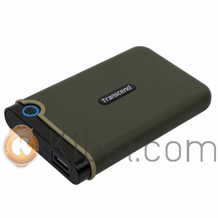 Внешний жесткий диск 1Tb Transcend StoreJet 25M3, Military Green, 2.5', USB 3.0
