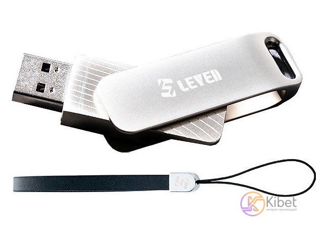 USB 3.1 Флеш накопитель 128Gb Leven Carousel Line (JUS301SL-128M)