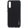 Накладка силиконовая для смартфона Samsung A50 A30S, SMTT matte Black